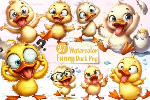 Download Funny Cute Duck Clipart Bird Clipart Png - Fun Collection