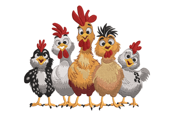 Download Funny Chicken Family - Fun Collection