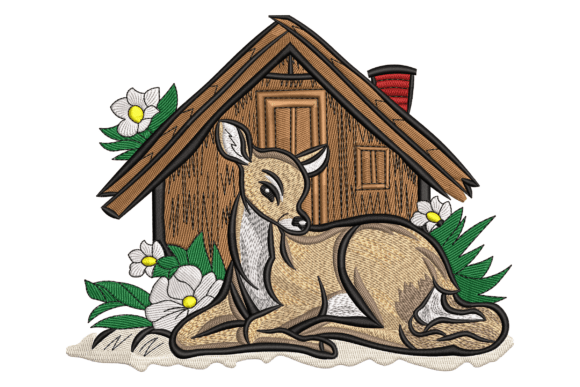 Download Cozy Woodland Deer - Cozy woodland Collection