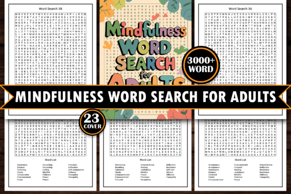 Download Mindfulness: Calming Word Search Book - Premium Resources
