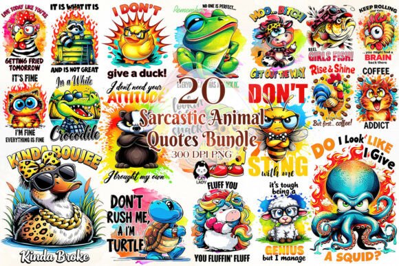 Download Sarcastic Animal Funny Quotes Clipart - Fun Collection