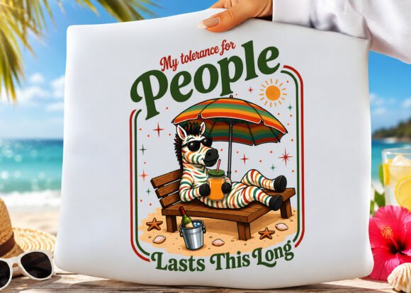 Download Sarcastic Summer Funny Zebra PNG - Fun Collection
